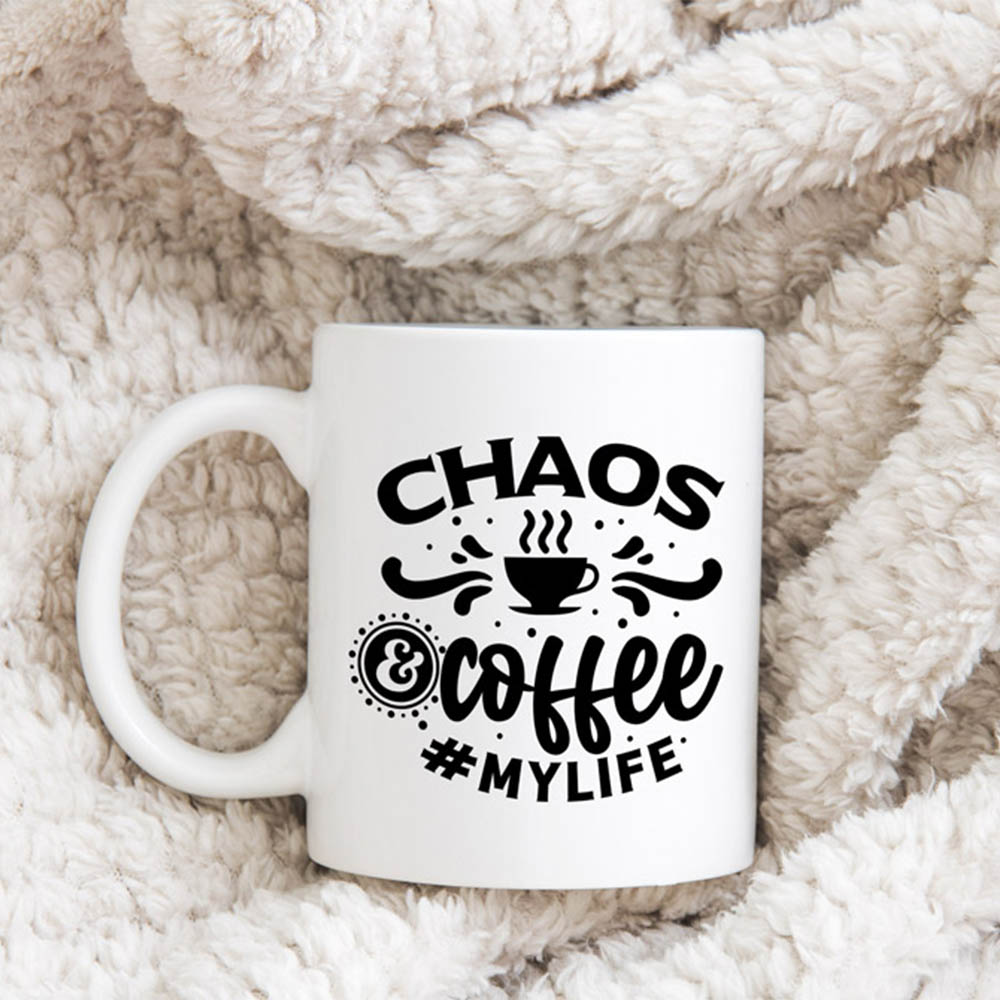 Κούπα Chaos & Coffee #MyLife Κούπες