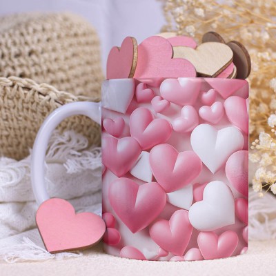 Κούπα Hearts Pink