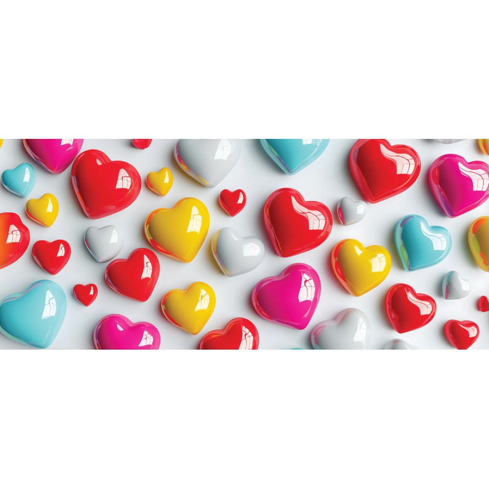 Κούπα Colourful Hearts Κούπες