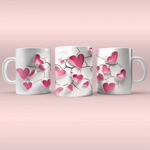 Κούπα Little Fucshia Hearts Κούπες