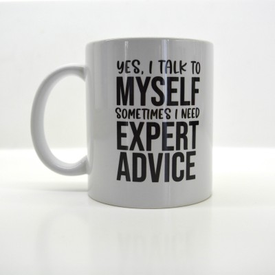 Κούπα Yes I Talk To Myself