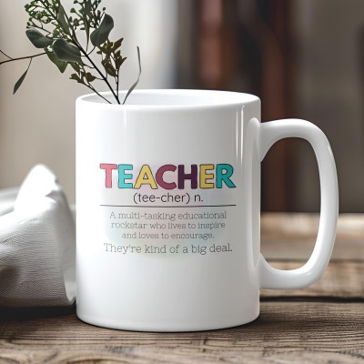 Κούπα Teacher Noun