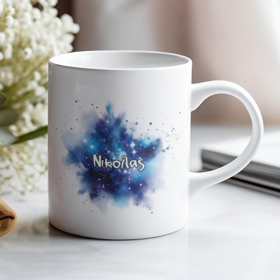 Κούπα με Μπλε Όνομα