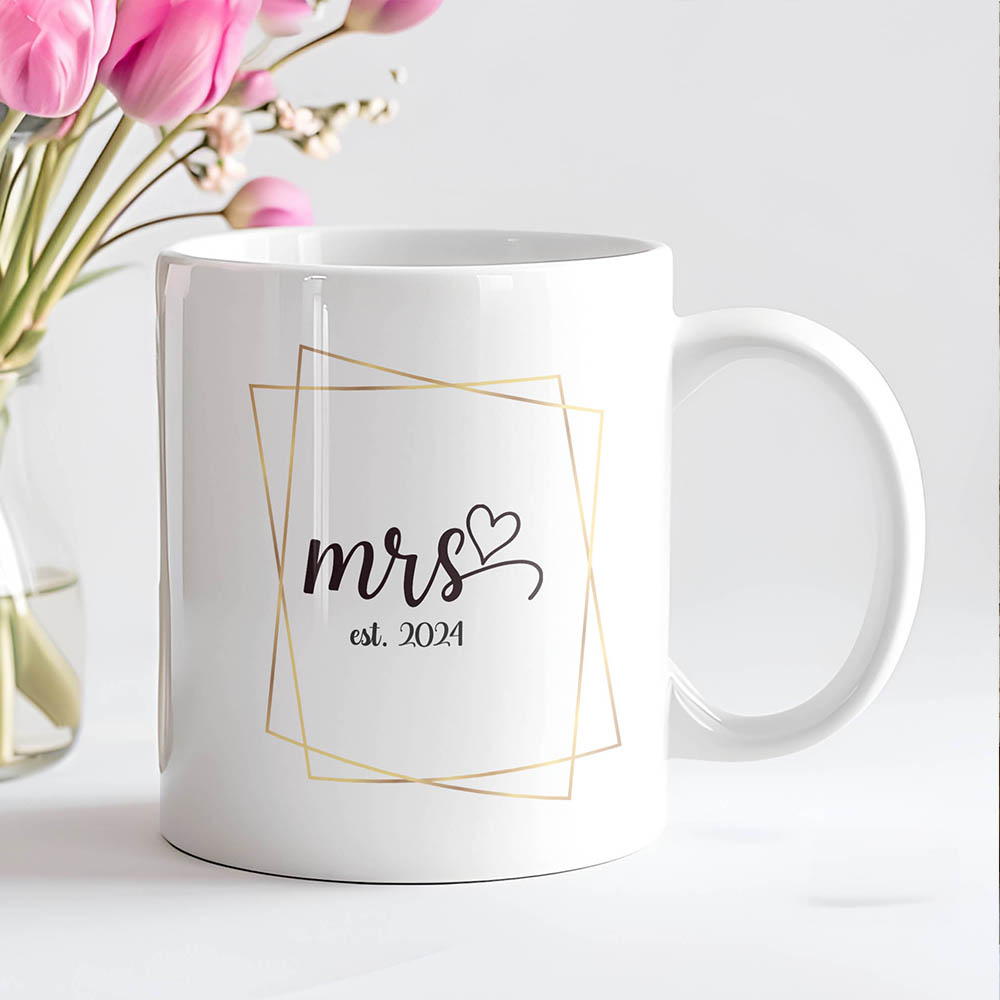 Κούπες Σετ 2 Τεμαχίων Mr & Mrs Εποχιακά