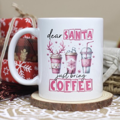 Κούπα Dear Santa Just Bring Coffee