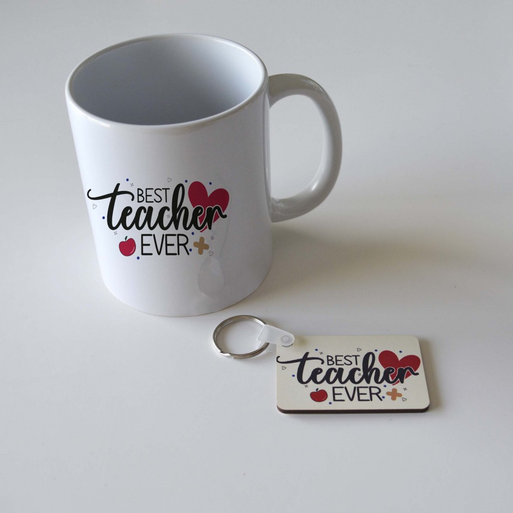Κούπα Best Teacher Ever 2 Κούπες