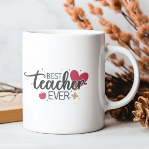 Κούπα Best Teacher Ever 2 Κούπες