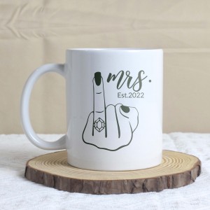 Κούπες Σετ 2 Τεμαχίων Mr & Mrs Εποχιακά