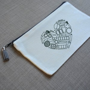 Τσαντάκι Μακιγιάζ Heart Τσαντάκια-Νεσεσέρ