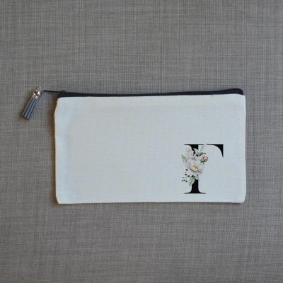 Τσαντάκι Γράμμα Γ με Λουλούδια