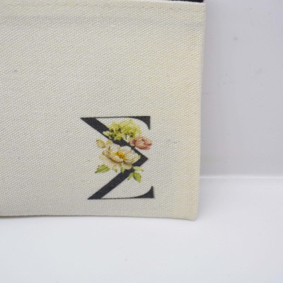 Τσαντάκι Γράμμα Σ με Λουλούδια