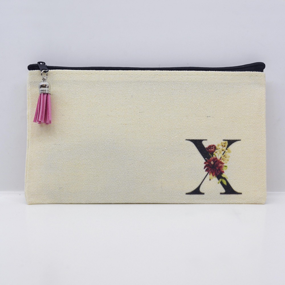 Τσαντάκι Γράμμα Χ με Λουλούδια Δώρα