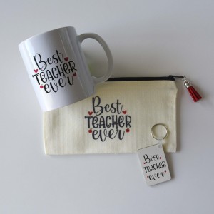 Τσαντάκι Best Teacher Ever Δώρα