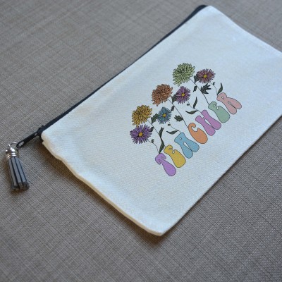 Τσαντάκι Teacher Flowers