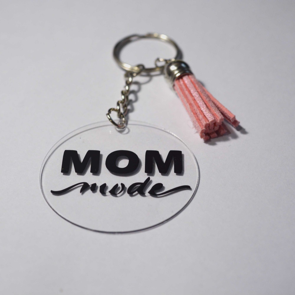 Ακρυλικό Μπρελόκ Στρογγυλό Mom Mode Μπρελόκ