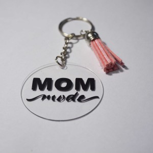 Ακρυλικό Μπρελόκ Στρογγυλό Mom Mode Μπρελόκ