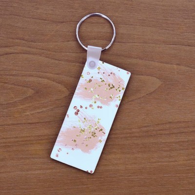 Μπρελόκ Μακρόστενο Glitter