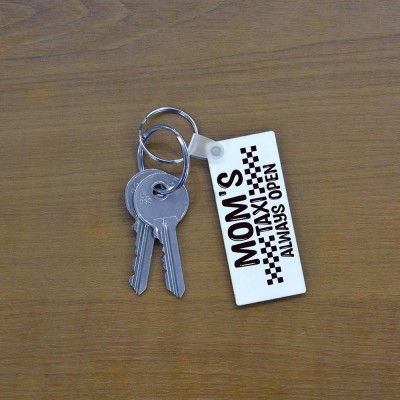 Μπρελόκ Μακρόστενο Mom's Taxi