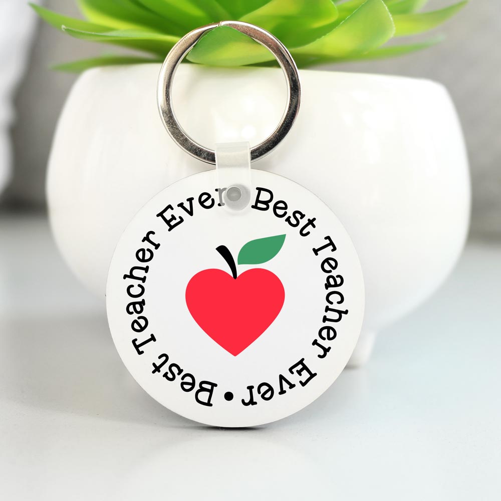 Μπρελόκ Στρογγυλό Best Teacher Μπρελόκ