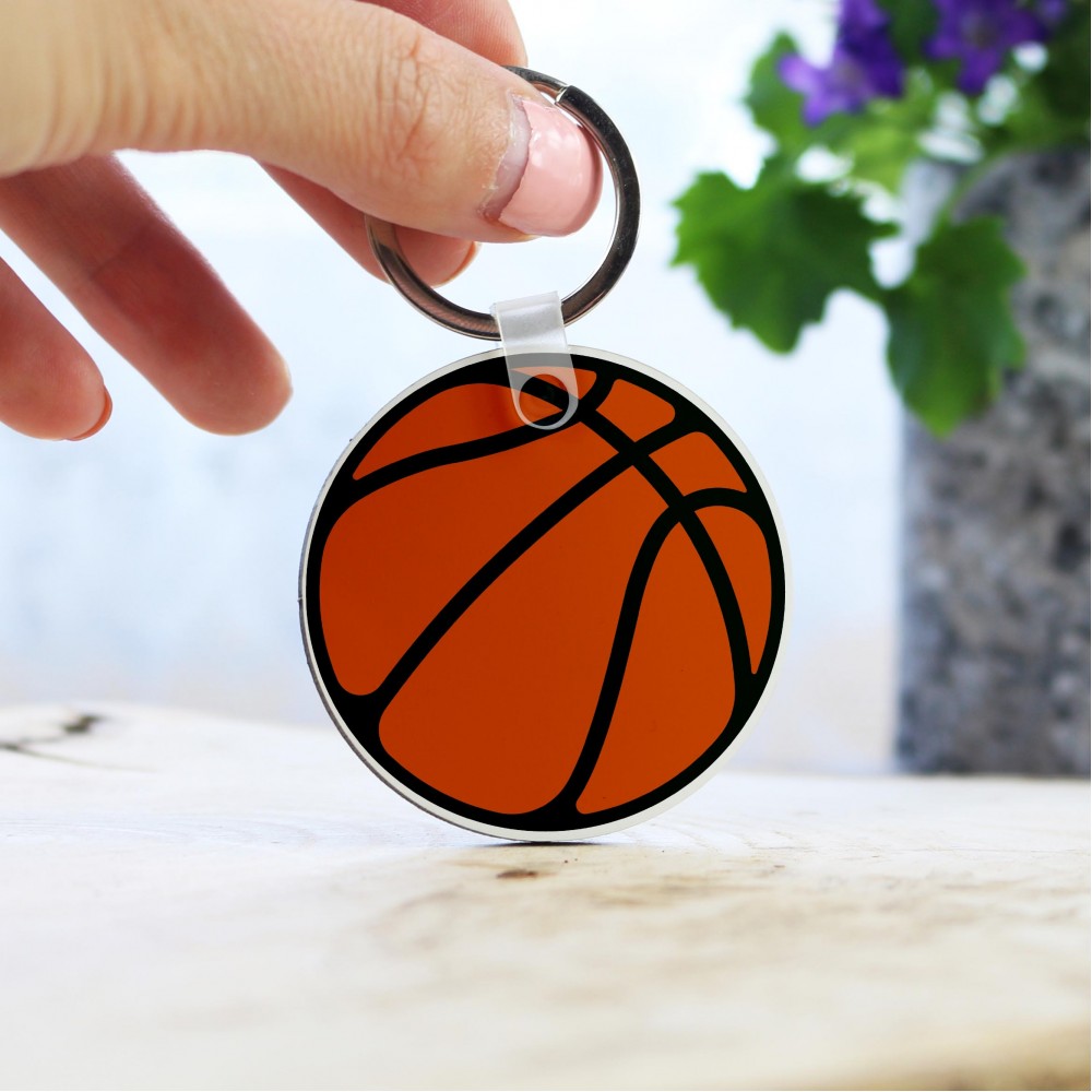 Μπρελόκ Στρογγυλό Basketball Μπρελόκ