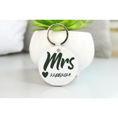 Μπρελόκ Στρογγυλό Mrs 2