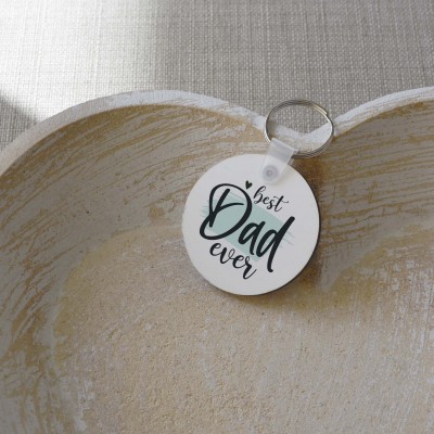 Μπρελόκ Στρογγυλό Best Dad Ever