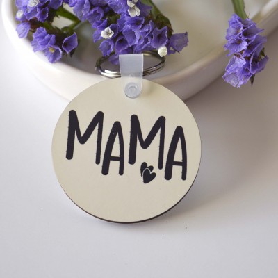 Μπρελόκ Στρογγυλό Mama