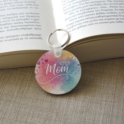 Μπρελόκ Στρογγυλό Mom