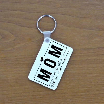 Μπρελόκ Τετράγωνο Mom Mode On