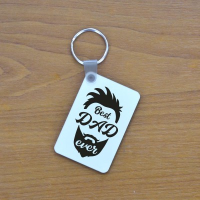 Μπρελόκ Τετράγωνο Best Dad Ever