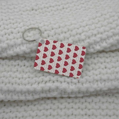 Μπρελόκ Τετράγωνο Hearts