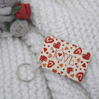 Μπρελόκ Τετράγωνο Love