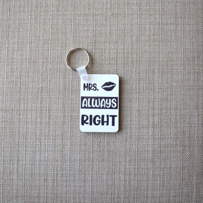 Μπρελόκ Τετράγωνο Mrs Aways Right