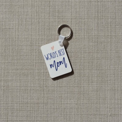 Μπρελόκ Τετράγωνο World's Best Mom