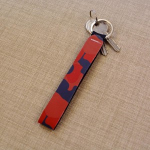 Μπρελόκ Wristlet Καμουφλάζ Κοκκινο Μπρελόκ