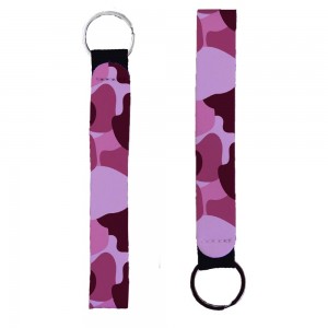 Μπρελόκ Wristlet Καμουφλάζ Ροζ Μπρελόκ