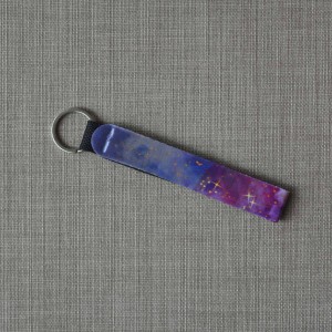 Μπρελόκ Wristlet Galaxy Λιλά Μπρελόκ