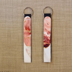 Μπρελόκ Wristlet Marble Ροζ Μπρελόκ