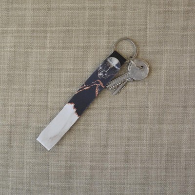 Μπρελόκ Wristlet Marble Μαύρο