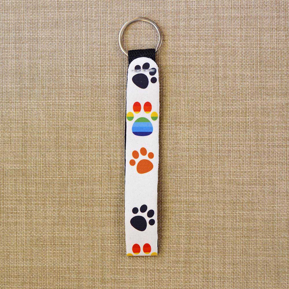 Μπρελόκ Wristlet Paws Πολύχρωμο Μπρελόκ