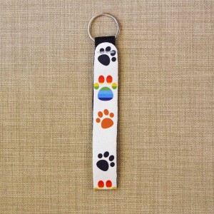 Μπρελόκ Wristlet Paws Πολύχρωμο Μπρελόκ