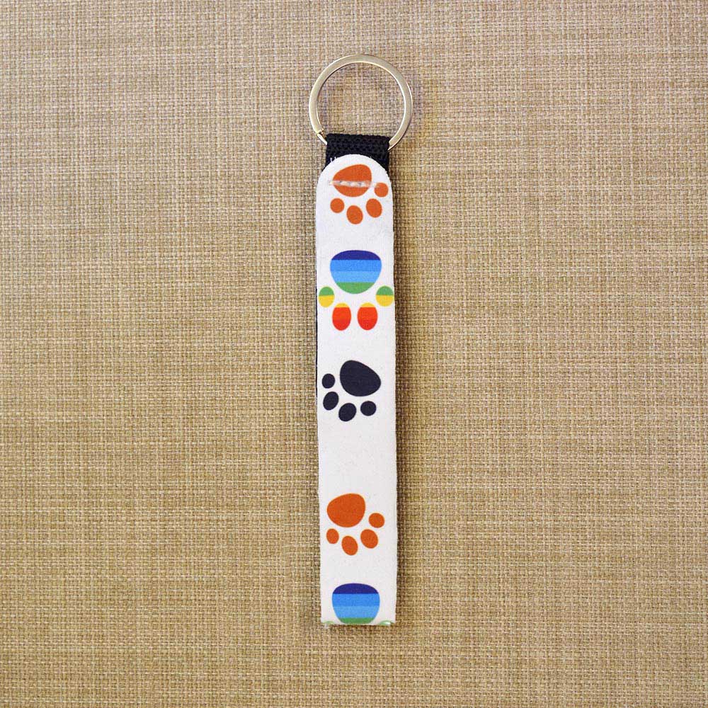 Μπρελόκ Wristlet Paws Πολύχρωμο Μπρελόκ