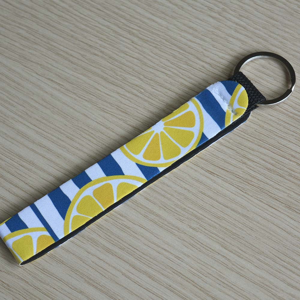 Μπρελόκ Wristlet Λεμόνια Μπρελόκ