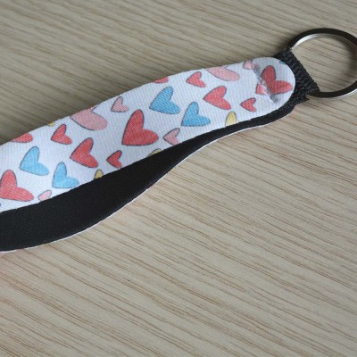 Μπρελόκ Wristlet Καρδούλες Πολύχρωμο