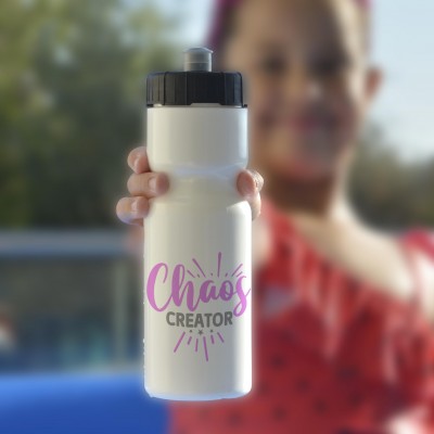 Παγούρι Πλαστικό Chaos Creator Ροζ