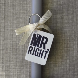 Λαμπάδα Mr Right Πάσχα