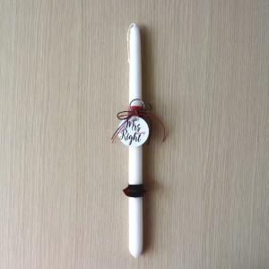 Λαμπάδα Mrs Right Πάσχα