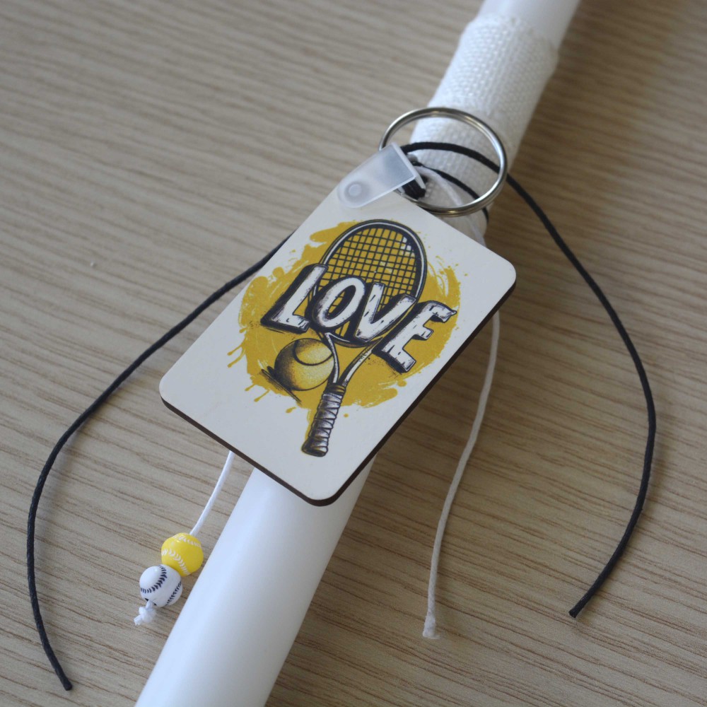 Λαμπάδα Love Tennis Πάσχα
