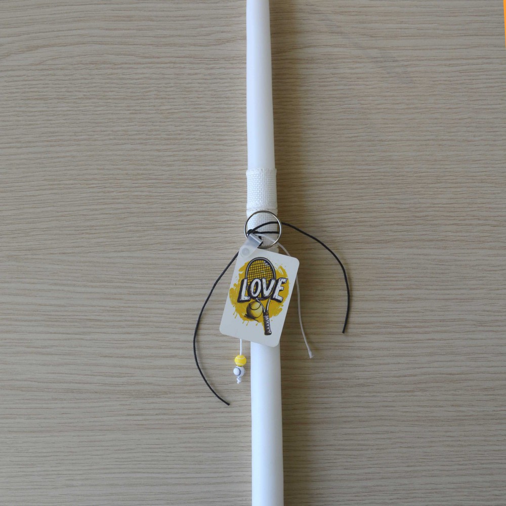 Λαμπάδα Love Tennis Πάσχα