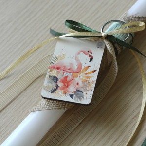 Λαμπάδα Flamingo Πάσχα